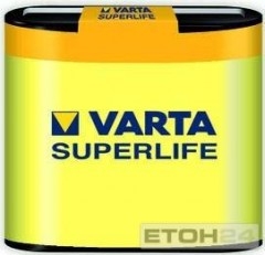 Baterie plochá 4,5V Varta 3R12-Superlife