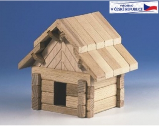 Salaš -Dřevěná stavebnice - 42 dílů