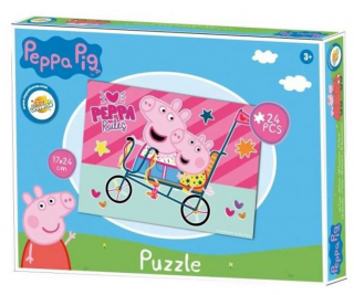 Puzzle 24 x 17 cm Peppa Pig