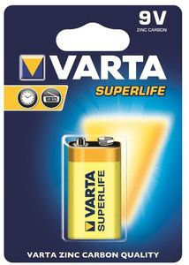 Baterie VARTA SUPERLIFE 9V 1ks