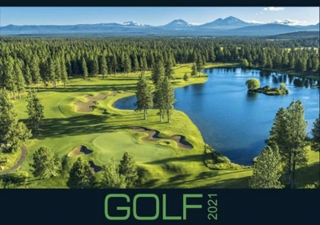 Kalendář 2021 - Golf, nástěnný