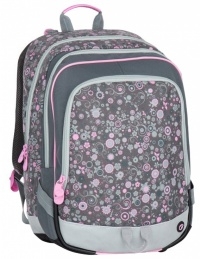 Školní batoh Bagmaster - Alfa 7 B - Grey/Pink 