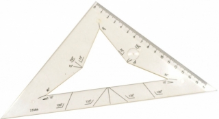 Trojúhelník s vnitřními úhly 16 cm