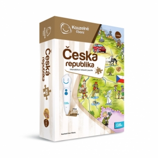 Kouzelné čtení Puzzle Česká republika