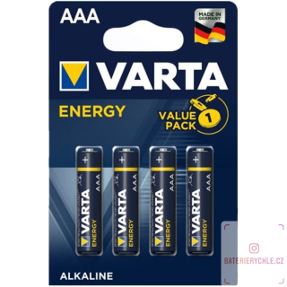 Baterie Varta ENERGY 4103, AAA/R03 alk. - 1kus