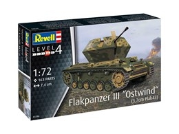 Plastic Modelkit tank 03286 - Flakpanzer III"Ostwind"(3,7cm Fl (1:72)
