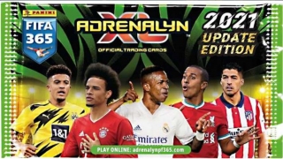 PANINI FIFA 365 2020/2021 - ADRENALYN karty UPDATE