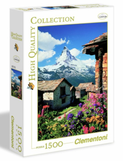 Puzzle CLEMENTONI1500 dílků Matterhorn