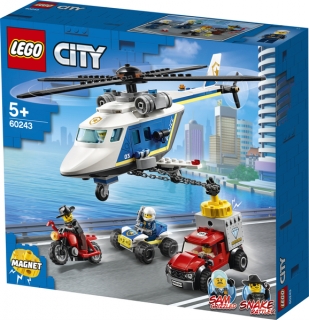 LEGO®City 60243 Pronásledování s policejní helikoptérou