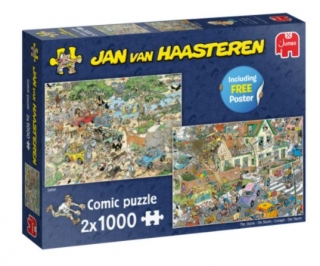 
Puzzle 2x1000 Jan Van Haasteren: Safari & Storm