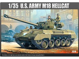 Model Kit tank 13255 - US ARMY M-18 HELLCAT (1:35)