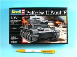 Plastic ModelKit tank 03229 - PzKpfw II Ausf.F (1:76)