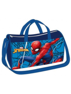 Dětská sportovní taška Spiderman MARVEL- tm. modrá