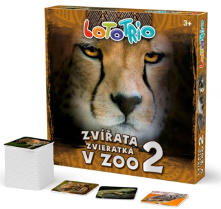 Loto-trio Zvířata v ZOO 2 – dětské vzdělávací hry