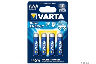 Varta baterie AAA High Energy 1,5V LR03/MN 2400 -1 kus