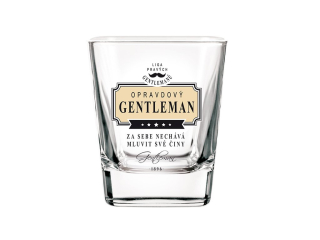 Sklenice na whisky Pravý gentleman