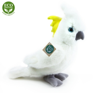 Plyšový papoušek KAKADU 17 cm Eco Friendly