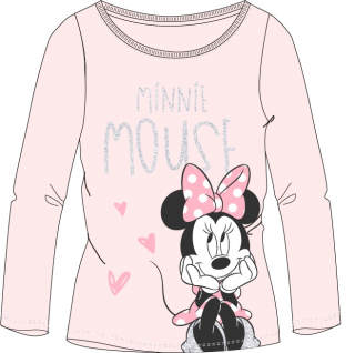 Tričko Minnie Mouse - růžové vel. 122cm