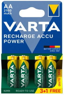 Baterie Varta Power ACCU R2U 800 mA, R03/AAA 3+1ks zdarma