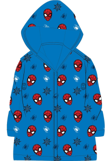 Pláštěnka Modrá Spiderman vel. 104-110cm.