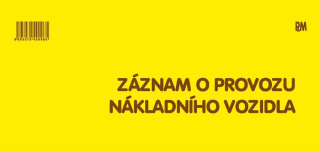 Záznam o provozu nákl. vozidla PaM 961