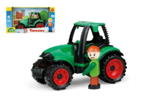 Auto Truckies traktor plast 17cm s figurkou LENA