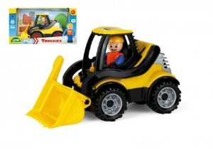 Auto Truckies nakladač plast 20cm LENA s figurkou