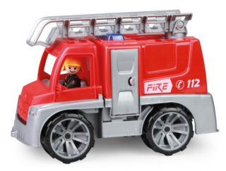 Auto Truxx hasiči plast 29cm s figurkou