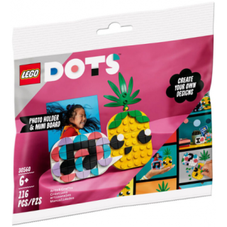LEGO® DOTS 30560 Fotorámeček a Miniboard Ananas