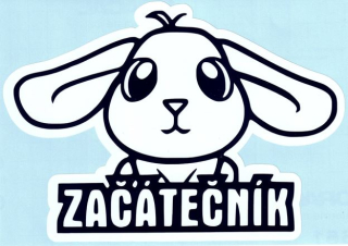 Samolepka začátečník 3