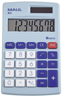 Kalkulačka Maul M 8 modrá