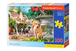 Puzzle Castorland 100 dílků premium - Štěňata