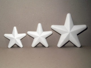 Hvězda polystyren 150 mm 