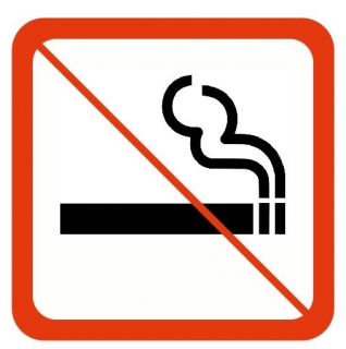 Samolepka zákaz kouření